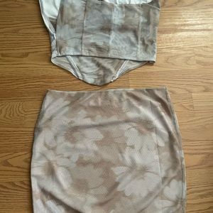 Tiger Mist mini skirt set